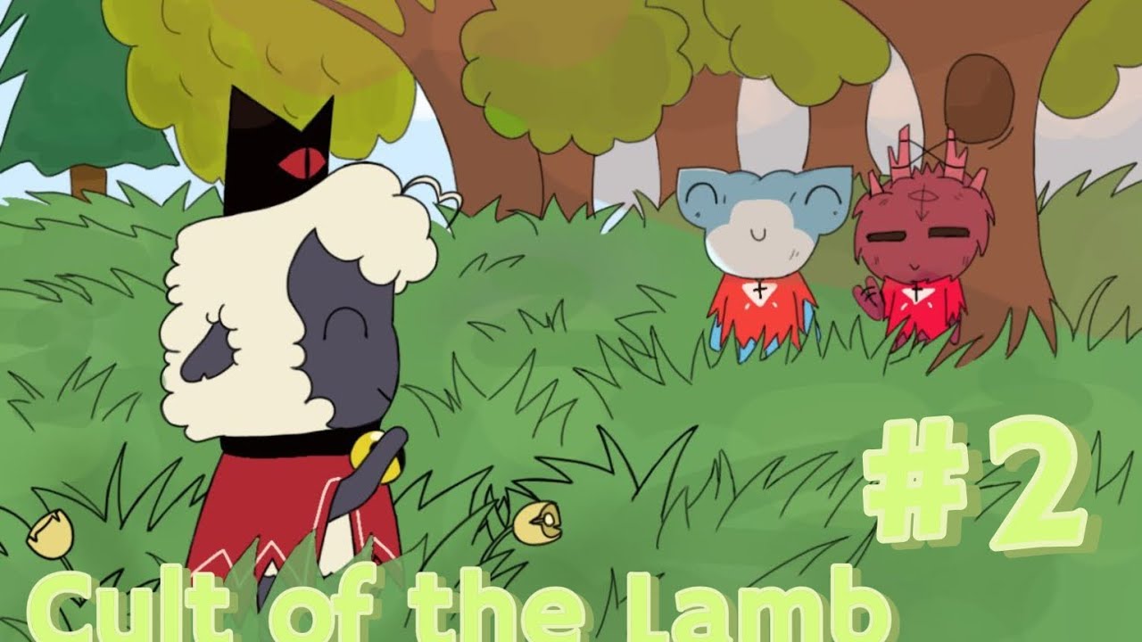 Cult of the Lamb - прохождение игры. #2 серия ещё больше последователей и новые постройки .