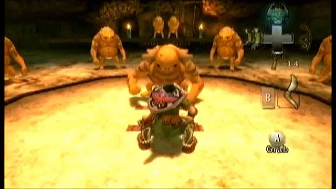 The Legend of Zelda: Twilight Princess - Sumo Game