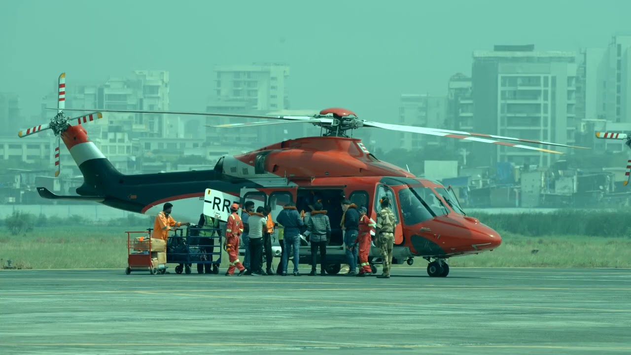 ONGC Helibase Operations at Mumbai Airport | A film by Sanket Communications