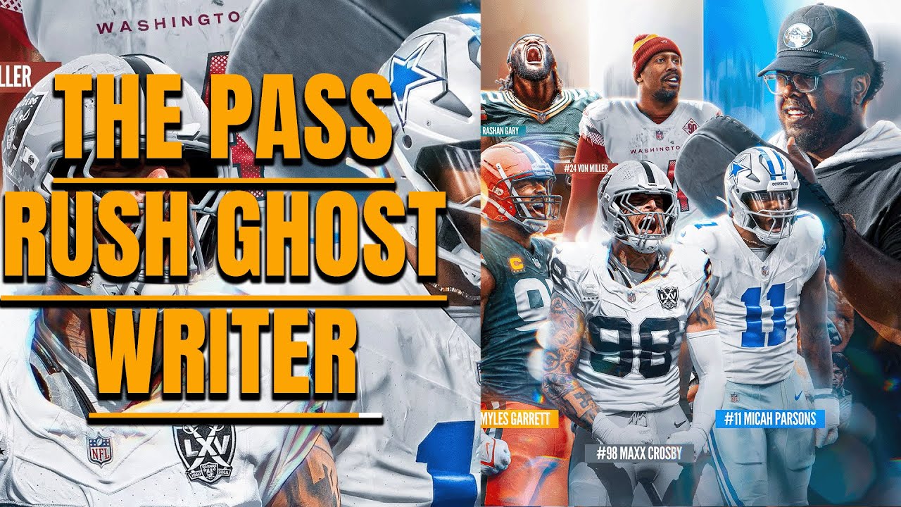 THE NFLS passrush ghost writer | the man behind 1.2 billion defensive line contracts.