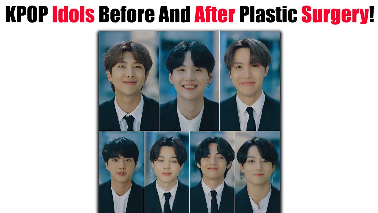 K-POP айдолы до и после пластики, которых фанаты хотят увидеть! (Часть 1)