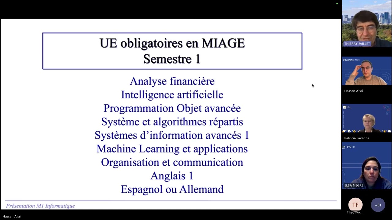 REPLAY - Journées des Masters - M1 Informatique IDD MIAGE