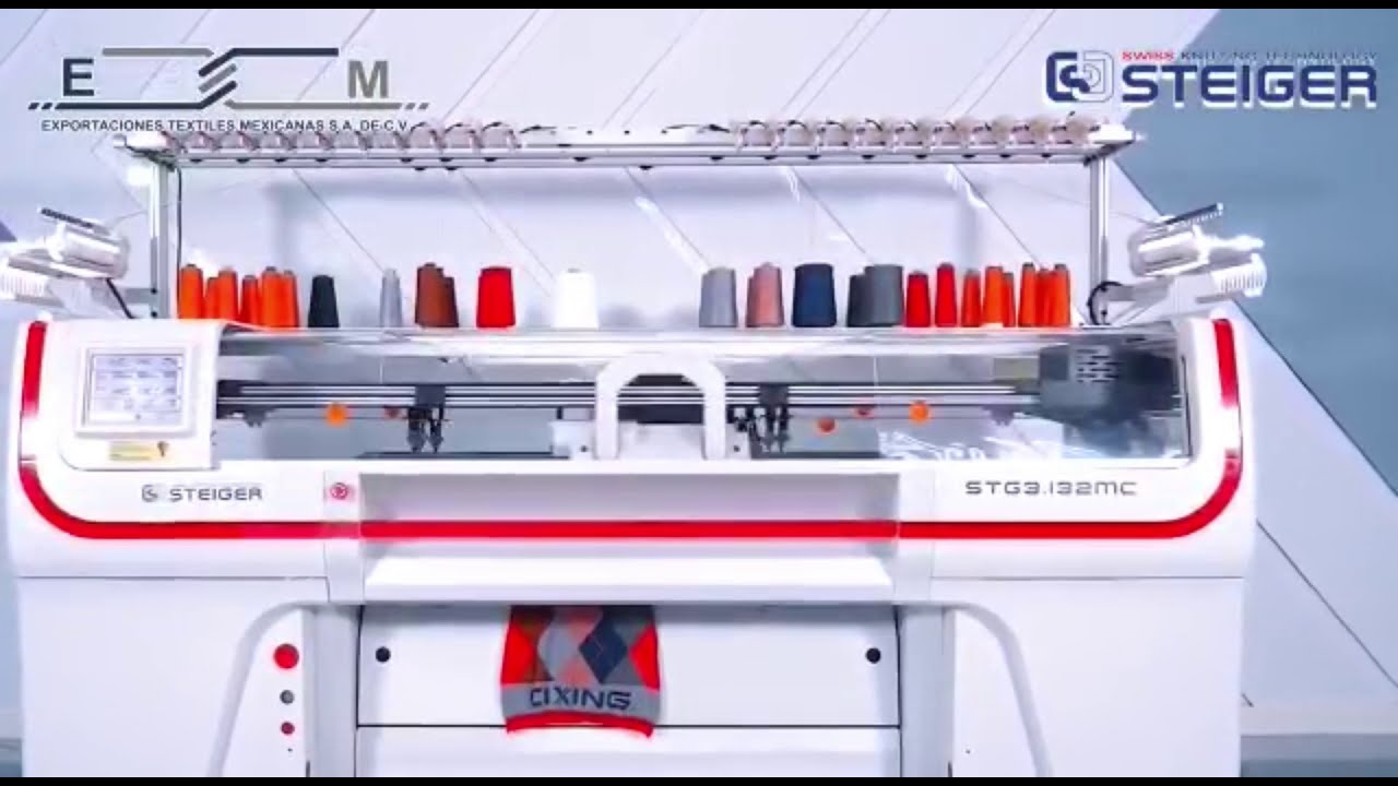 TEJEDORA STEIGER STG 3.132 PARA FABRICACIÓN DE SUETERES