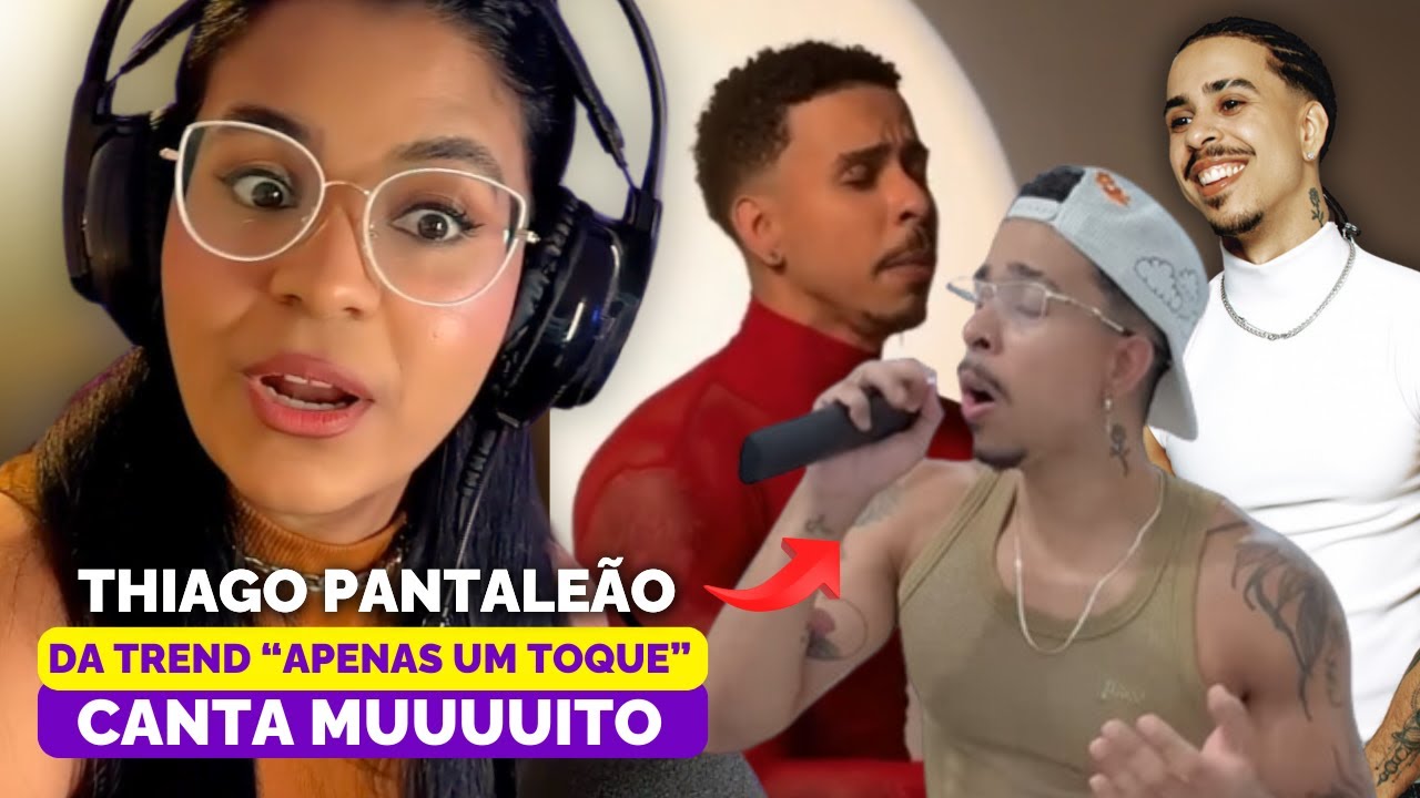 PROF DE CANTO REAGINDO AO THIAGO PANTALEÃO | Trend 