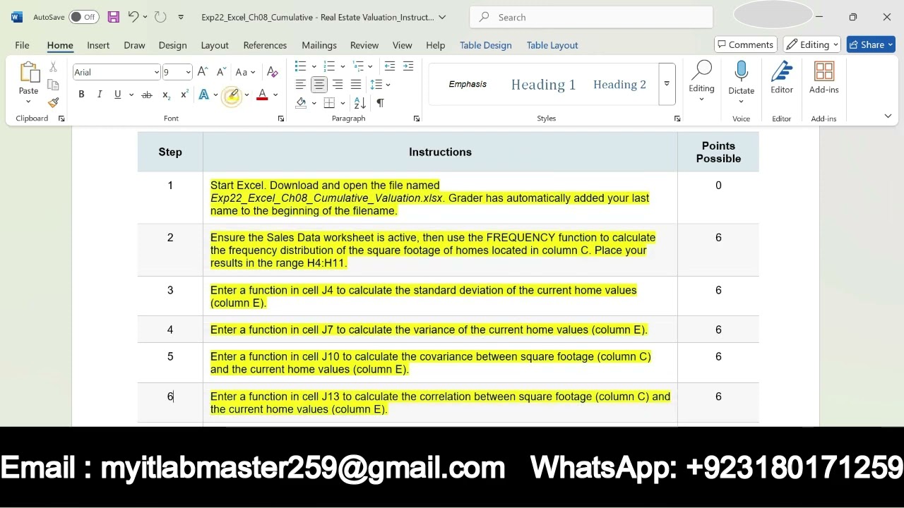 Exp22 Excel Ch08 Cumulative Real Estate