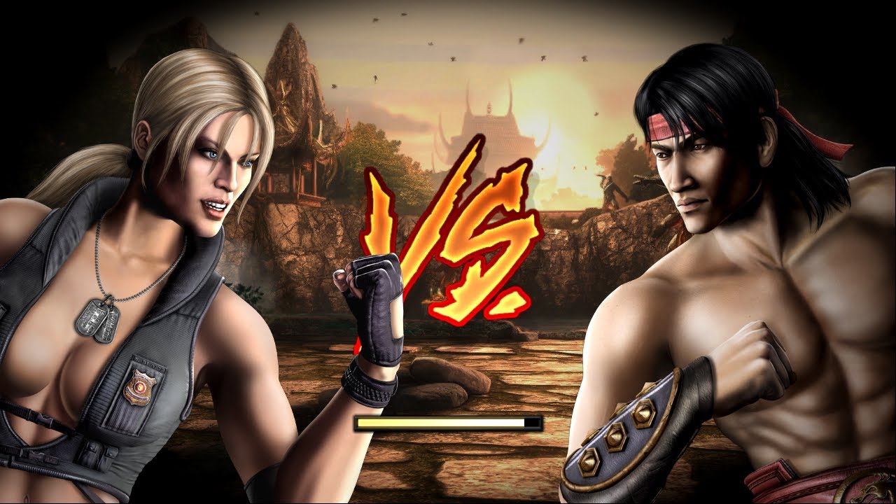 Sonya Blade VS Liukang mortal kombat (⌐■_■)😎🧜‍♂️
