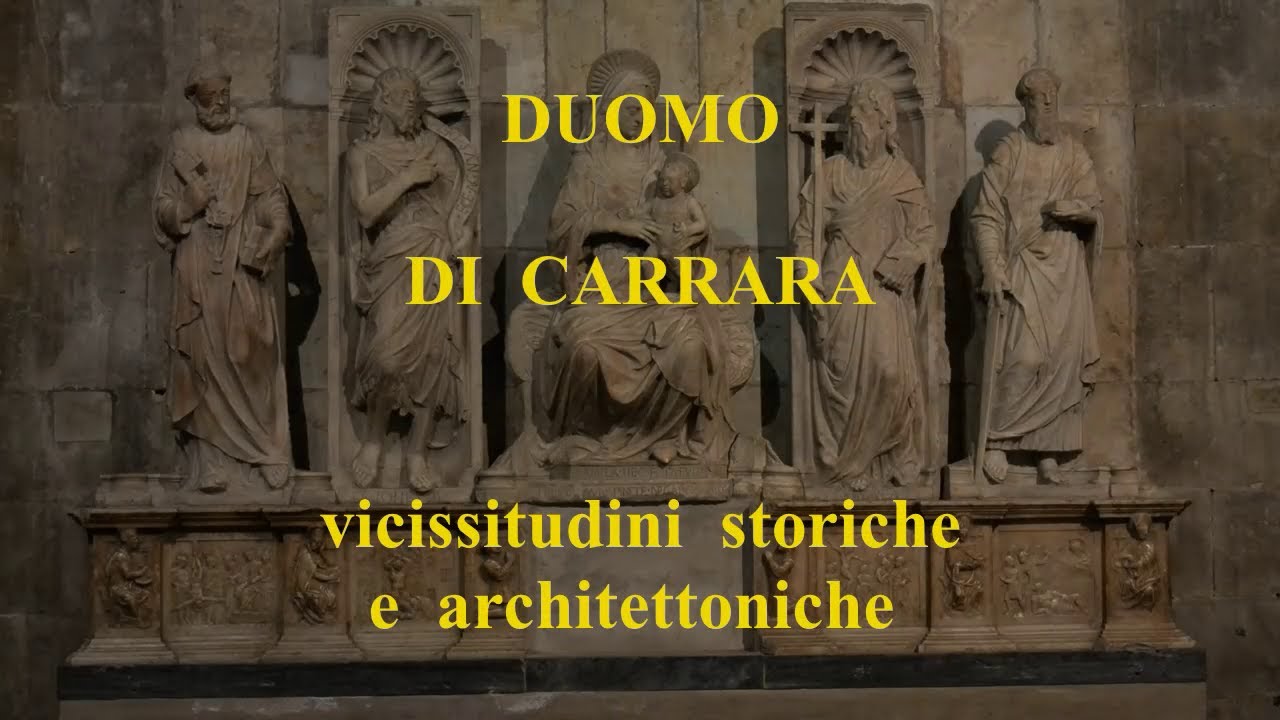Duomo di Carrara - cap. VII - Altare maggiore, Mensa, Amboni
