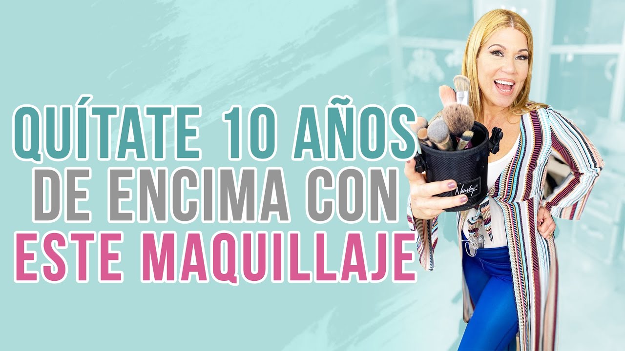 Quítate 10 años con este truco de maquillaje