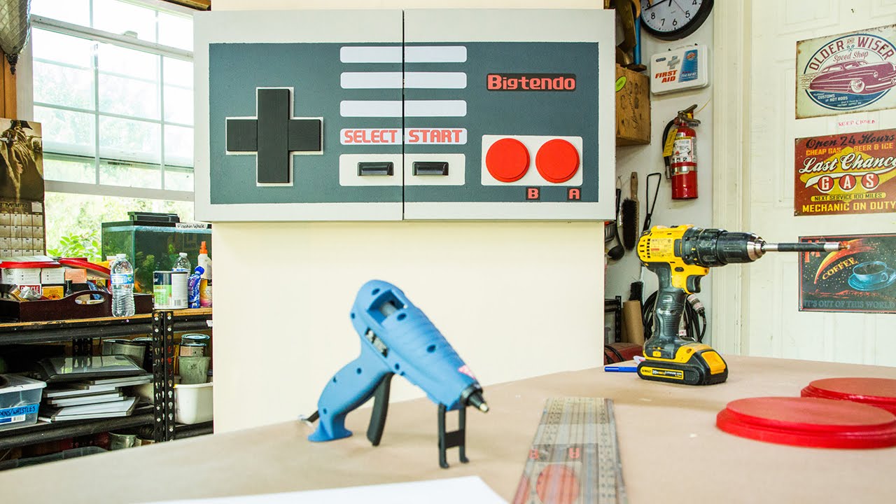 Mark's DIY Video Game Cabinet