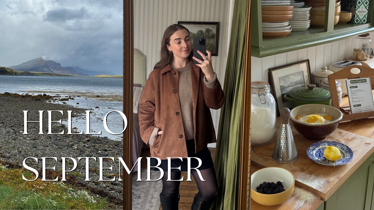 New beginnings on a Scottish Island | Life update and cosy September vlog
