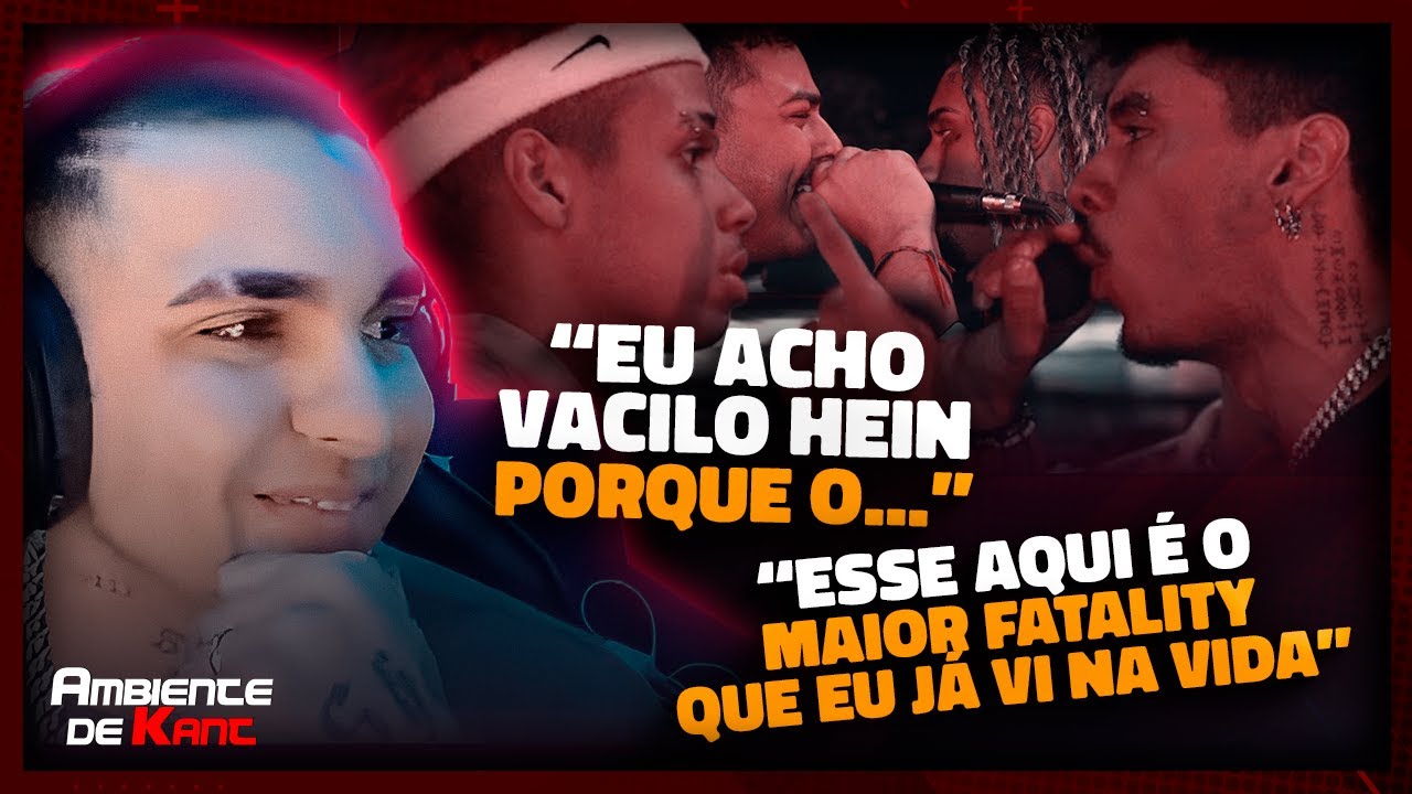 KANT REAGE A Jotapê e Apollo x Guri e Bask & MoitaTreta e Saboó x Xamuel e Dubaile| Ambiente de Kant