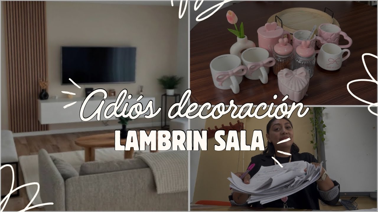 LAMBRIN PARA LA SALA/ HACIENDO LIMPIEZA