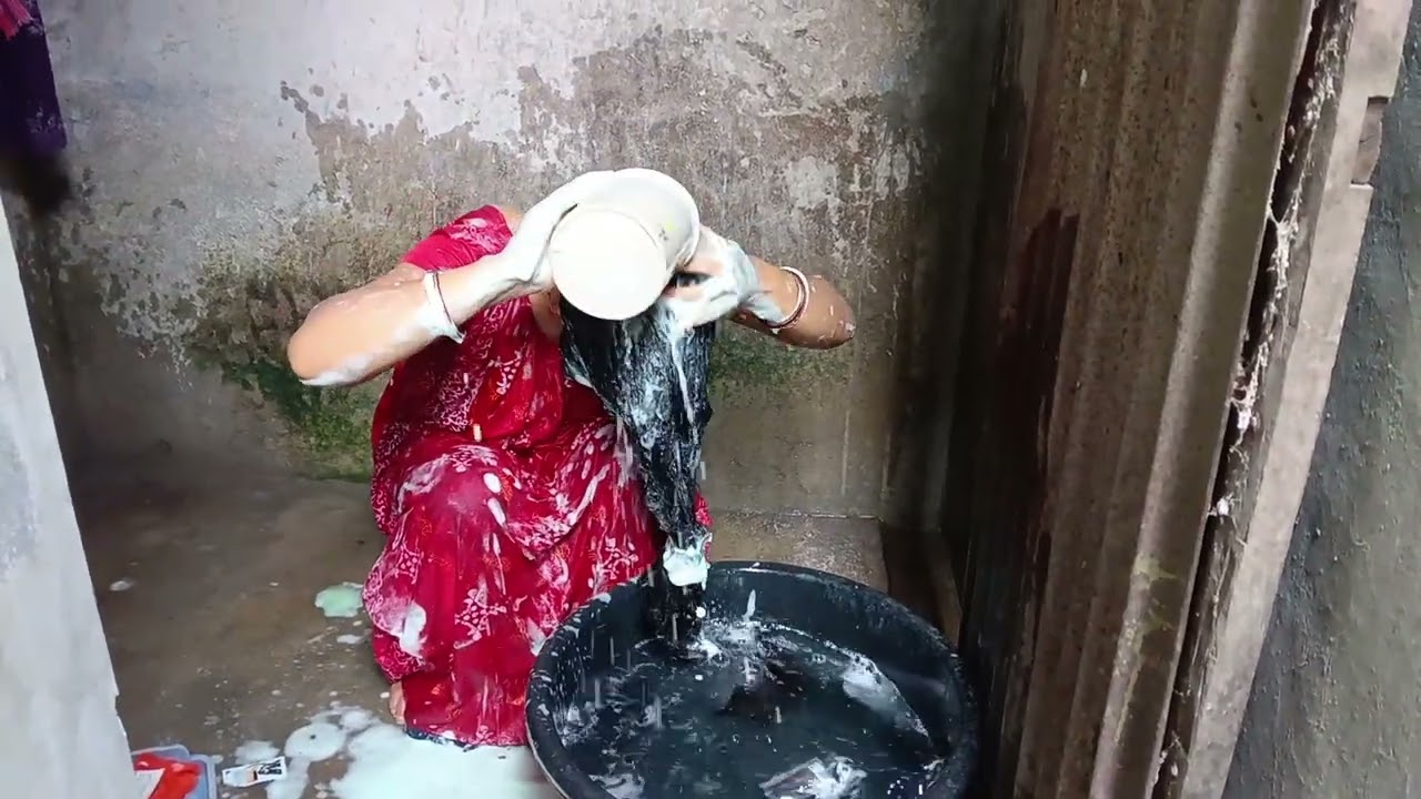 Long hair wash video ❤️🥰#hair #longhairgrowthtips #like #hairstyle #YouTube long video #viral 