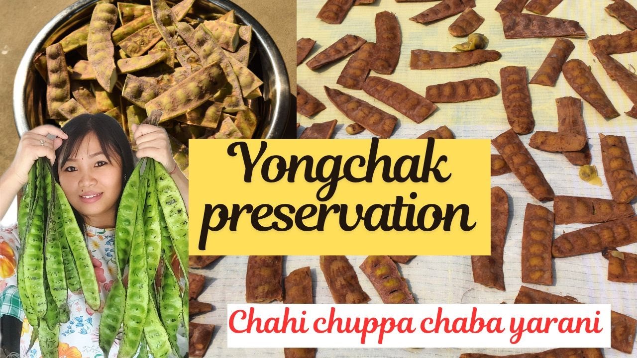 Yongchak Preserve Tausinjare | Manipuri Style Stink Beans Preservation Easy Steps #yongchak