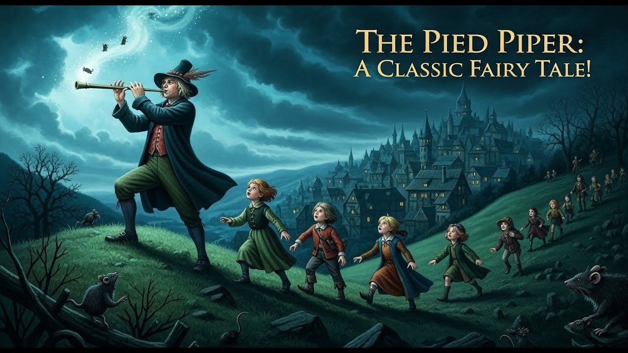 The Pied Piper Of Hamelin Fairy Tales For Kids | Traditional Story