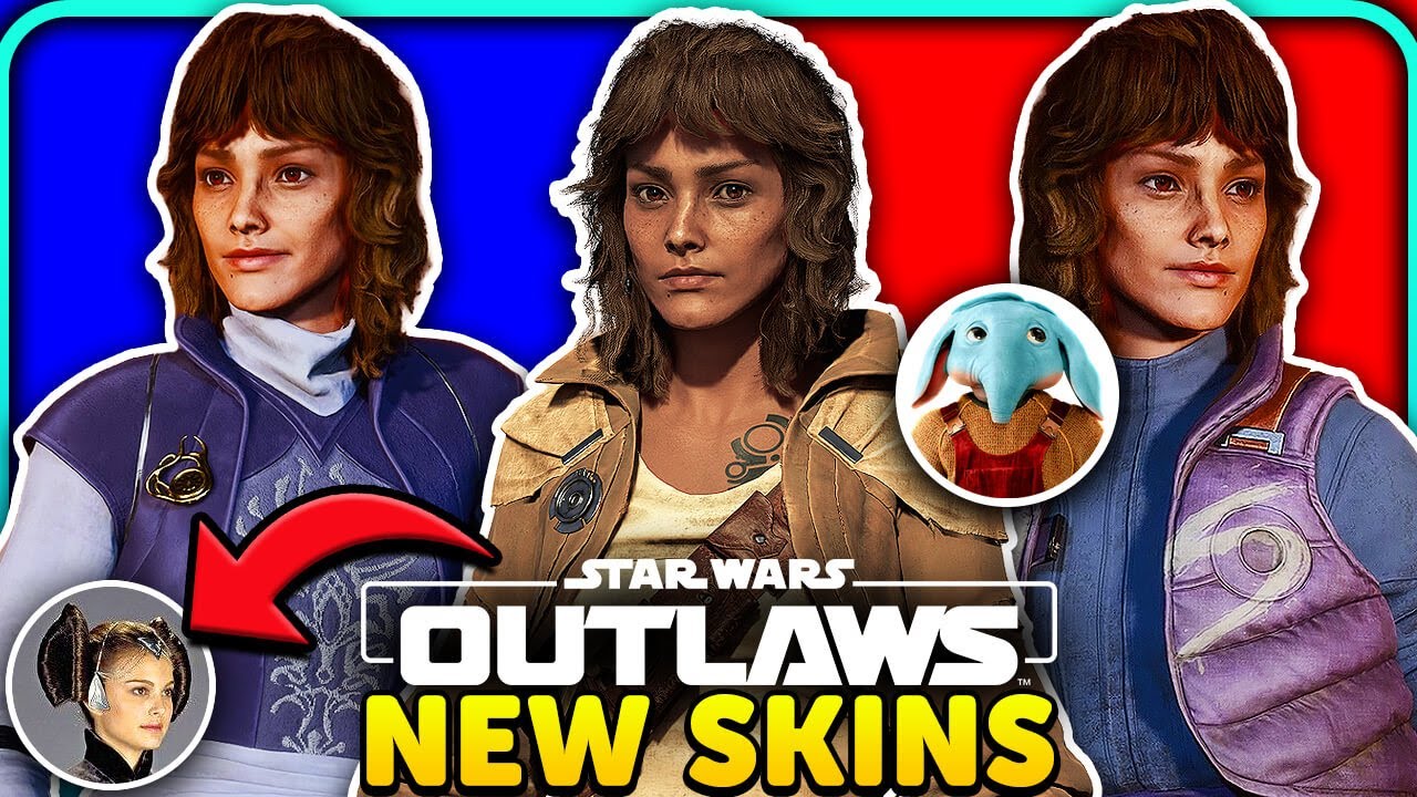 NEW Star Wars Outlaws A Pirate's Fortune Skins! Naboo, Skeleton Crew, DLC Skins + More!