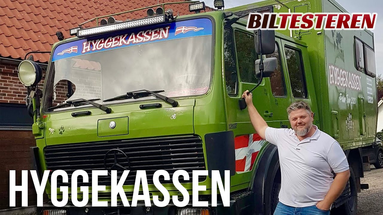 Ombygget brandbil - nu som camper! Hyggekassen (hyggevideo)
