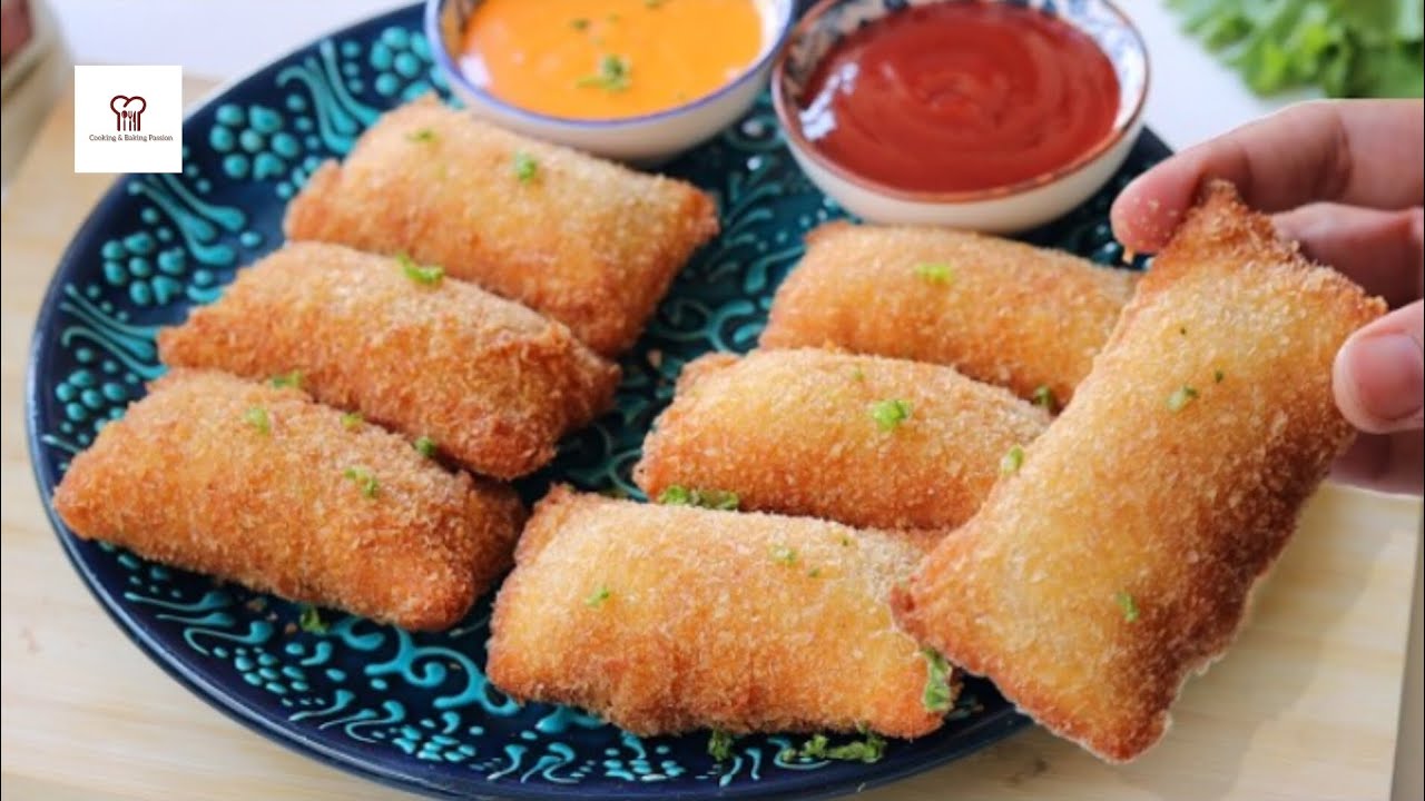 Tandoori Bread Parcels Recipe By Cooking And Baking Passion || Ramadan Special Recipe 