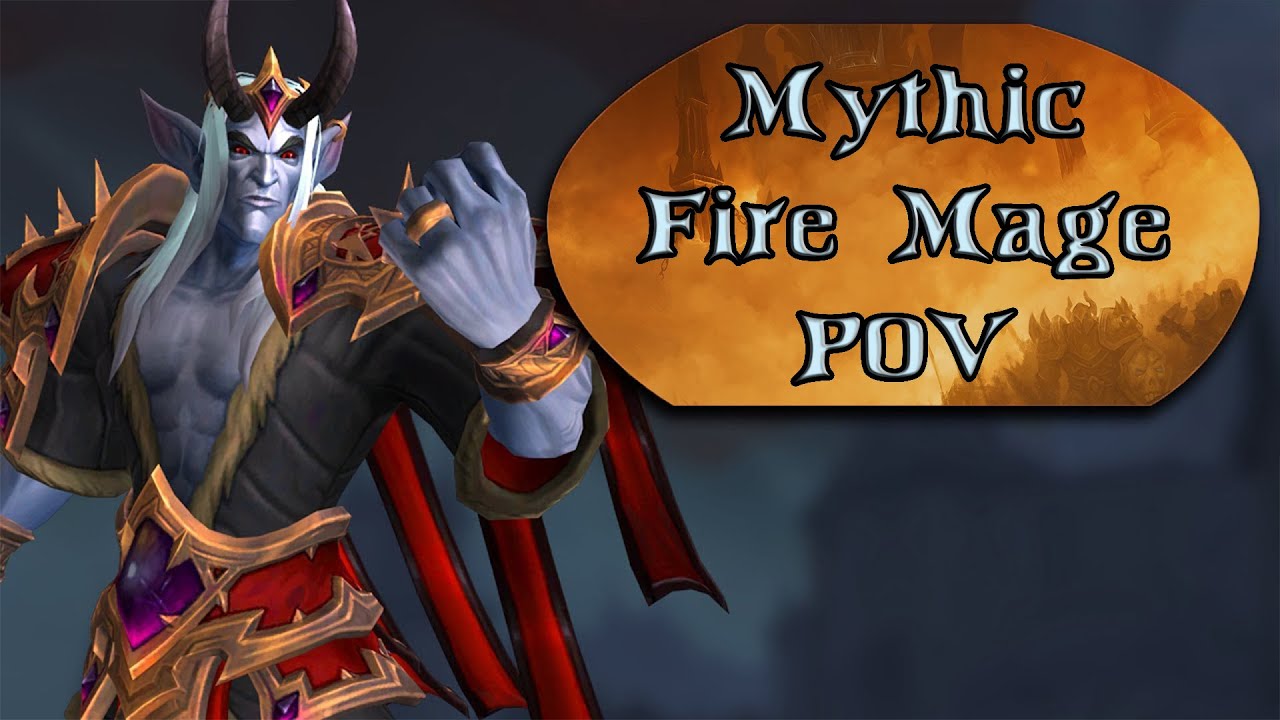Denathrius Mythic | Cutting Edge Castle Nathria | Fire Mage POV | WoW Shadowlands