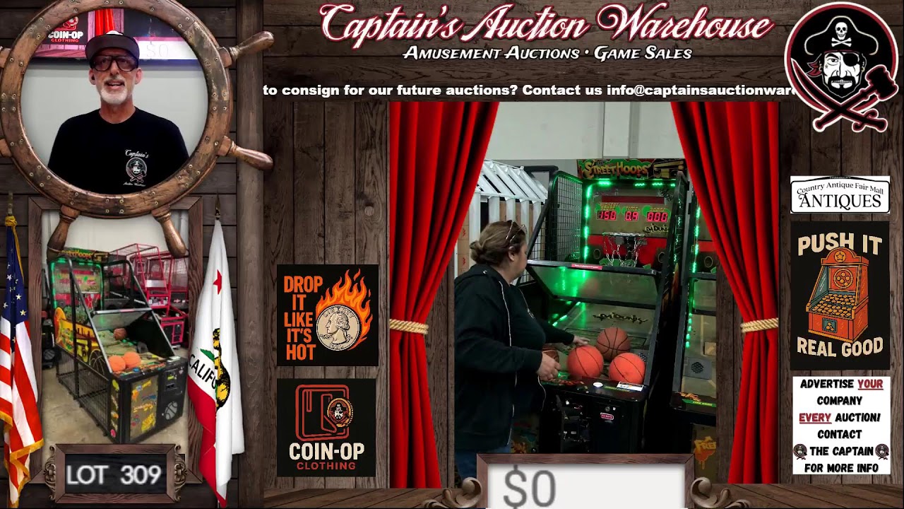 Arcade Game & Pinball Auction Event Session 2