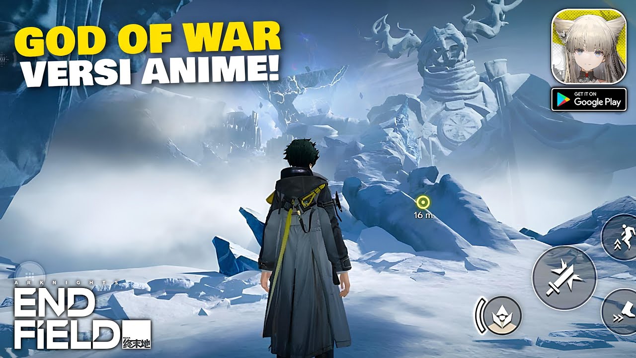 God of War Versi Anime! Support Gamepad - Arknights Enfield (Android)