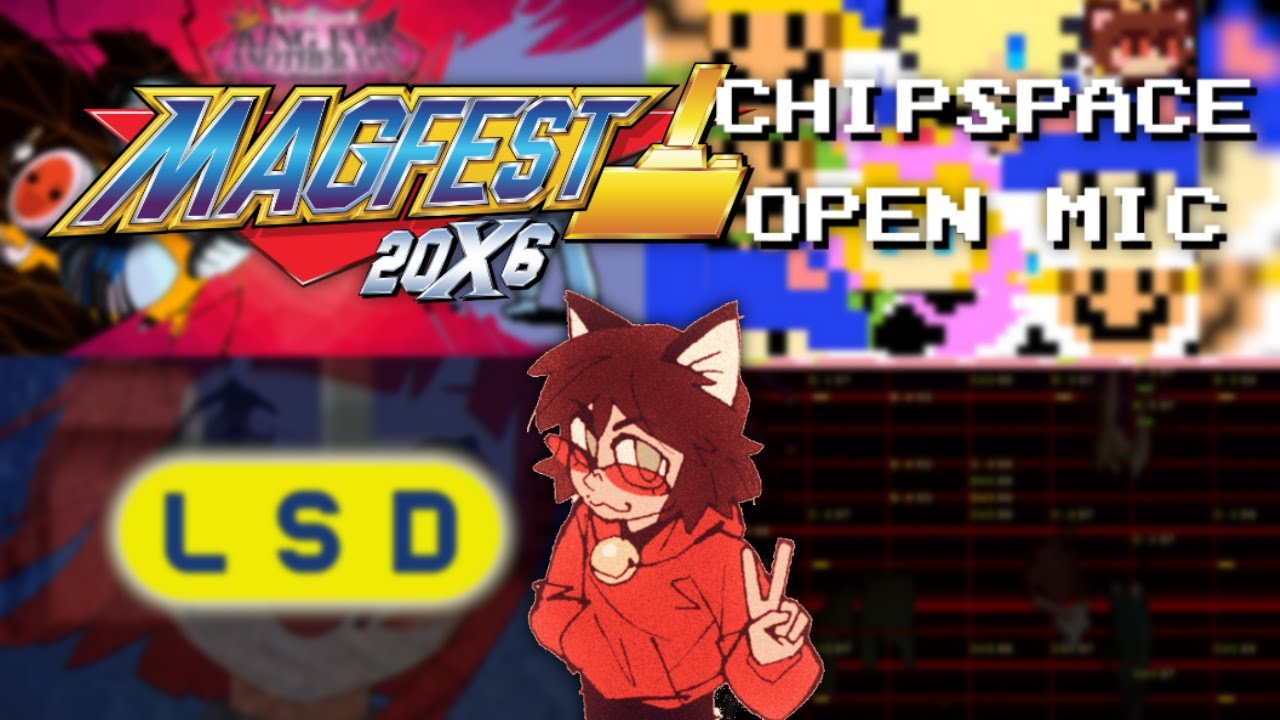 Brawlcats @ Super Magfest 2026 ~ Chipspace Open Mic Set Visuals