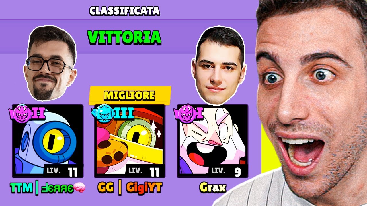 Gioco in RANKED con GRAX e FERRE su Brawl Stars!
