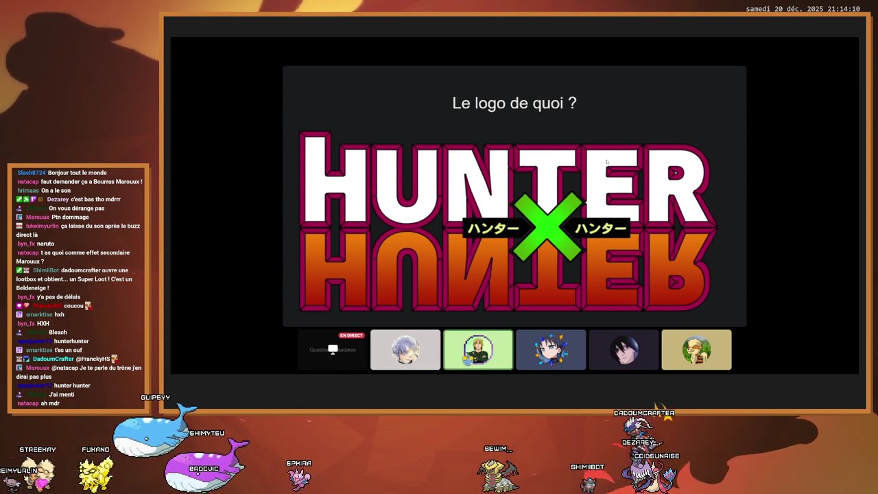 Je participe à un QUIZ ANIME organisé par Nannoxx !! (20/12/2025)
