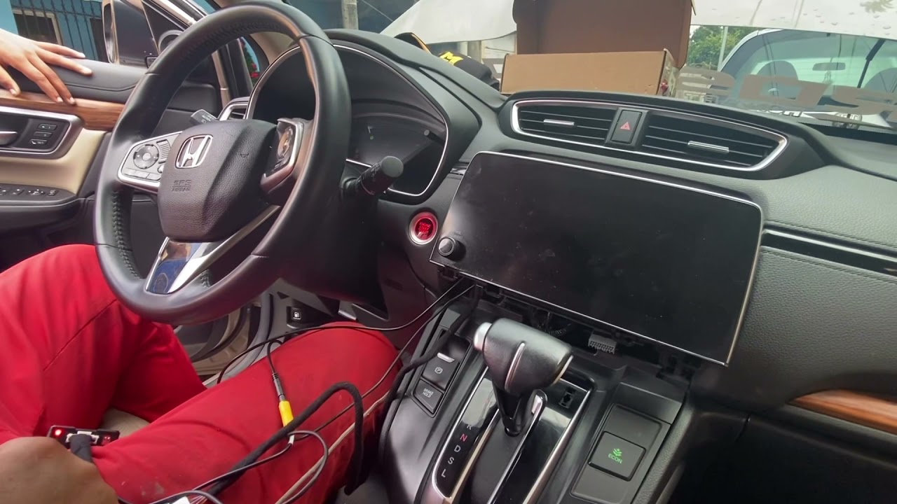 Instalando Cámara frontal en una Crv 2017-21