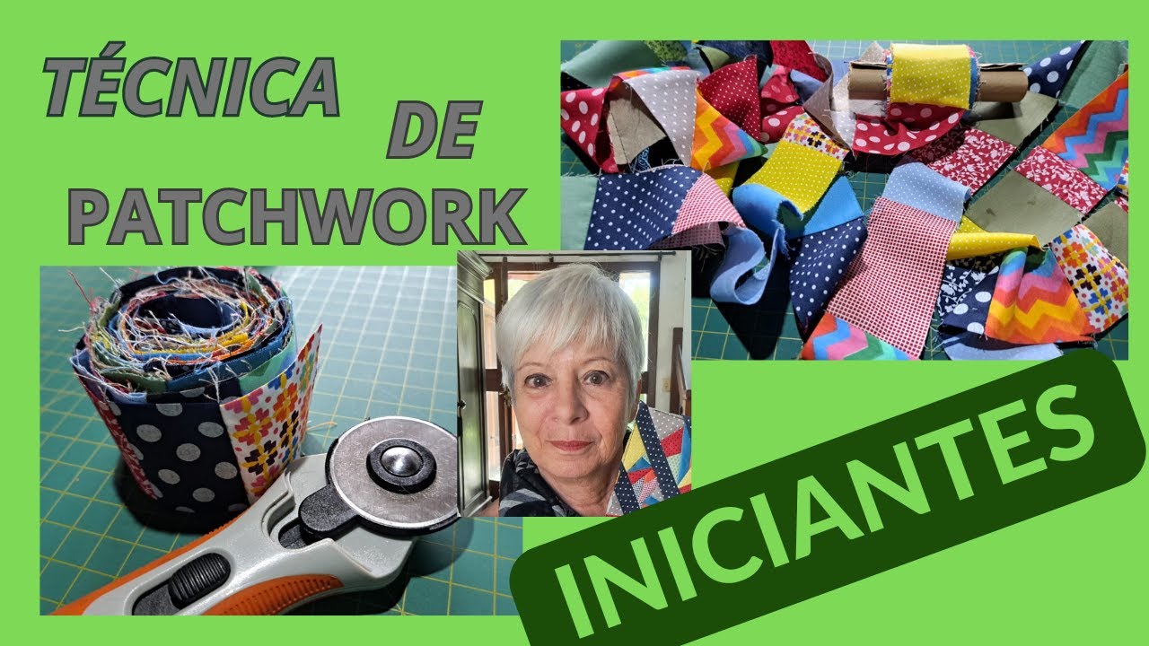 TÉCNICA DE PATCHWORK PARA INICIANTES / TIJOLINHO /como armazenar seus retalhos