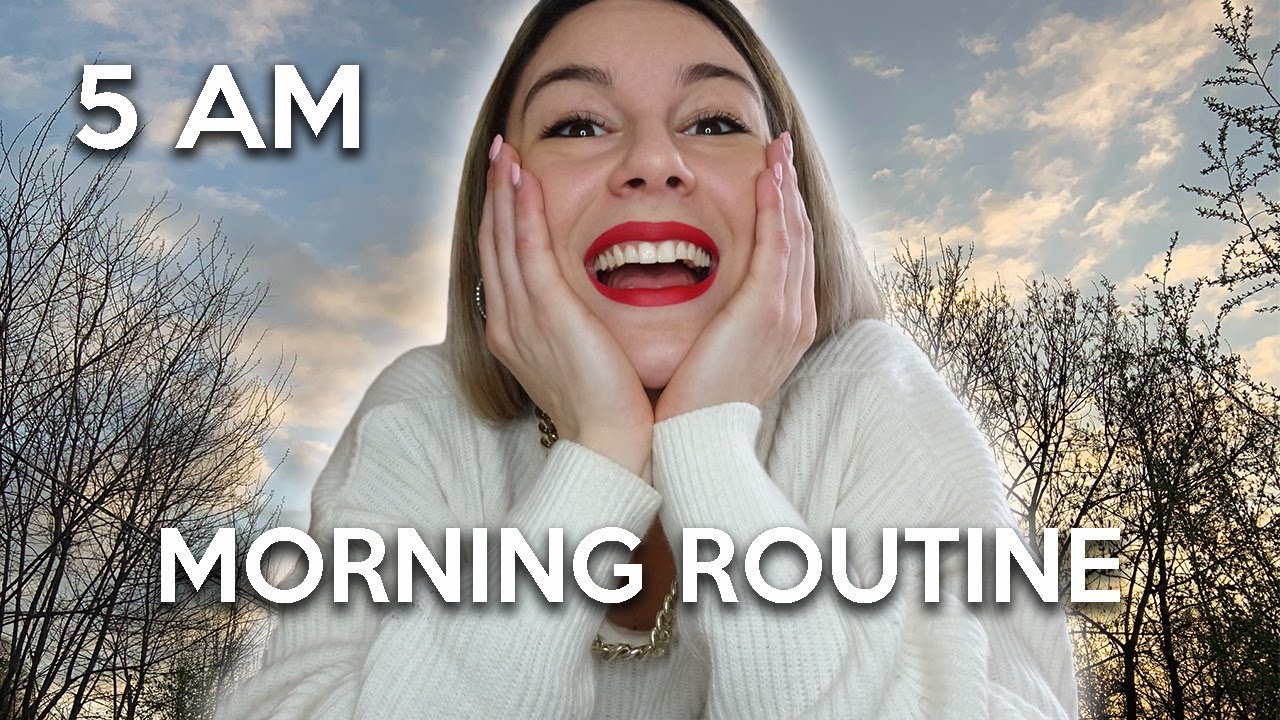 MY 4:50 AM MORNING ROUTINE | Mi sveglio prima delle 5 da un anno
