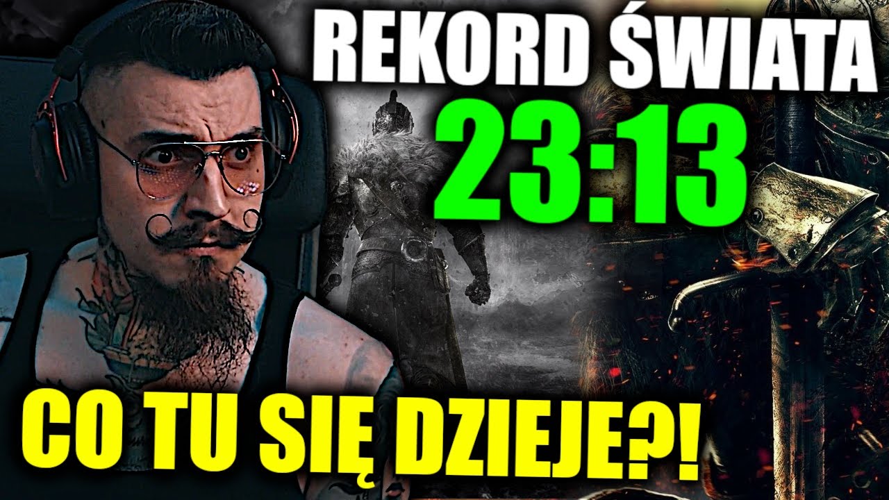 Kiszak W SZOKU po Obejrzeniu REKORDOWEGO Speedruna Dark Souls 2