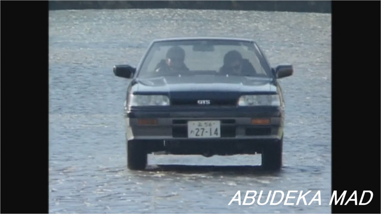 【MAD】あぶない刑事 R31スカイラインGT-S/レパード 走行シーン