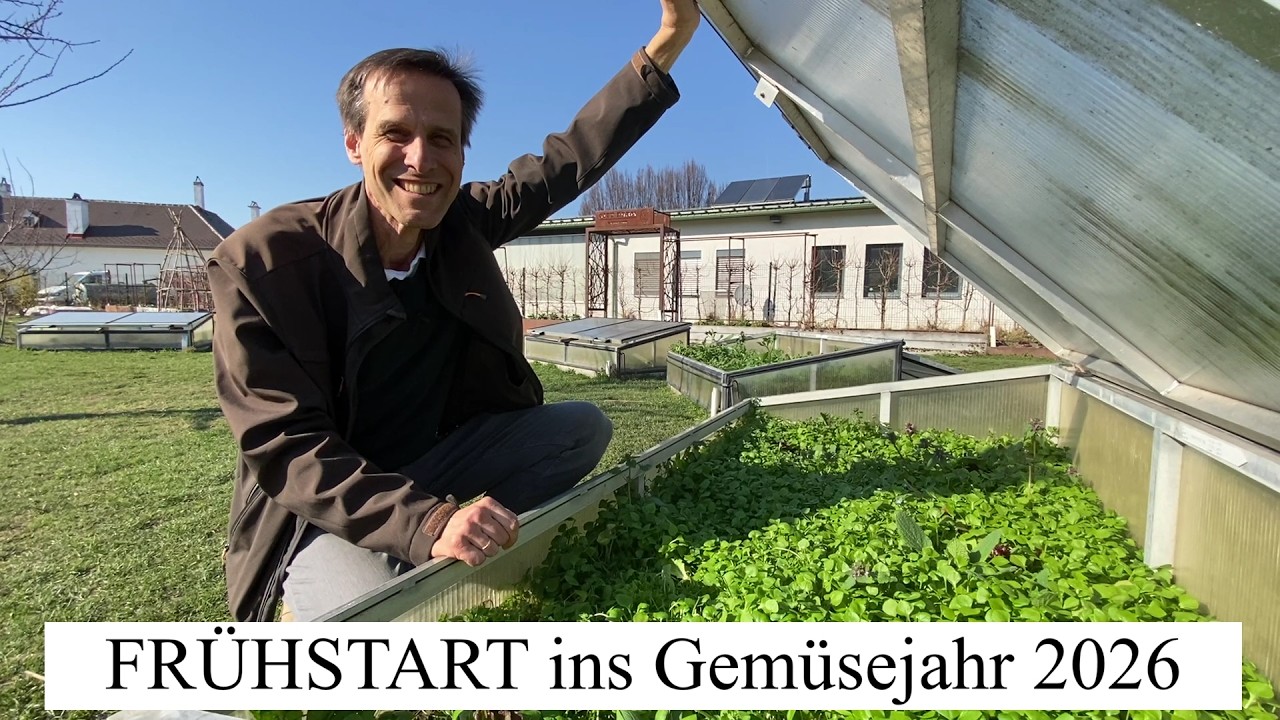 FRÜHSTART ins Gemüsejahr 2026 🤩Diese Gemüse müssen jetzt für eine reiche Ernte gepflanzt werden