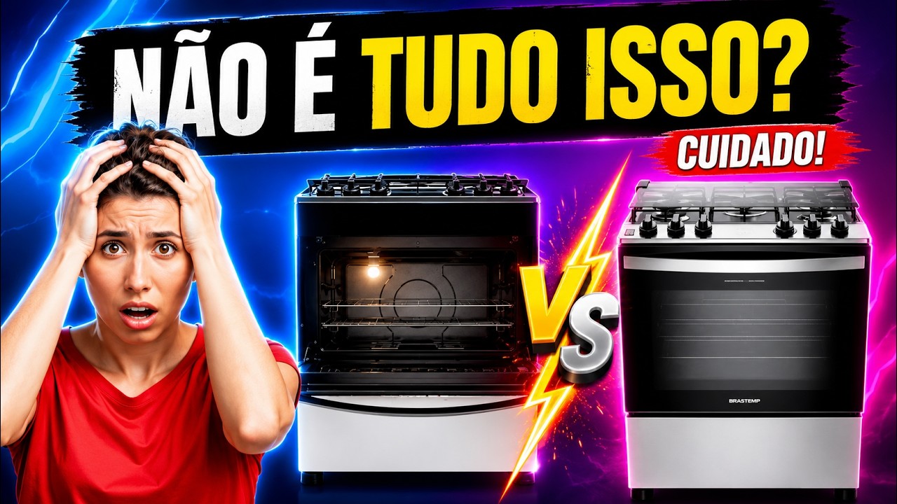 Fogão BRASTEMP BFS5NDB Vale a Pena? Antes de Comprar, Veja Isso!