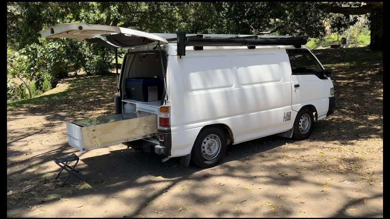 Overnight Mitsubishi express Off grid van November 2022