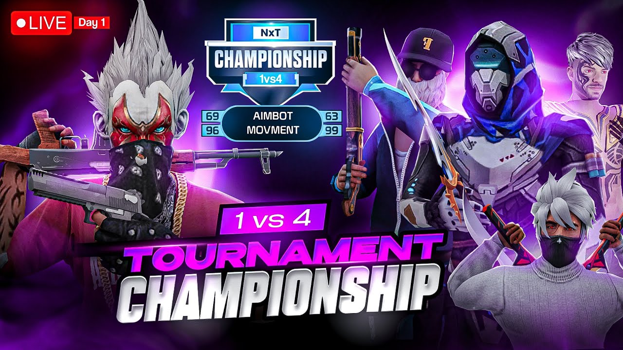 1 vs 4 NXT CHAMPIONSHIP 🏆 Broly , Arisudan , Maxxa 🥵 Who Will Win ?? 💪 #classyfreefire #freefire