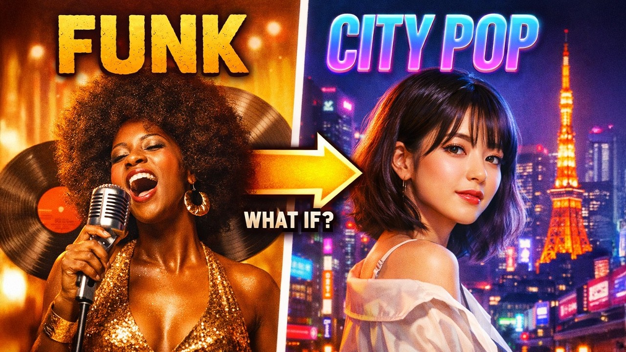 70s Funk Reimagined as Japanese City Pop(Rare Groove & Breaks Mix) 60min