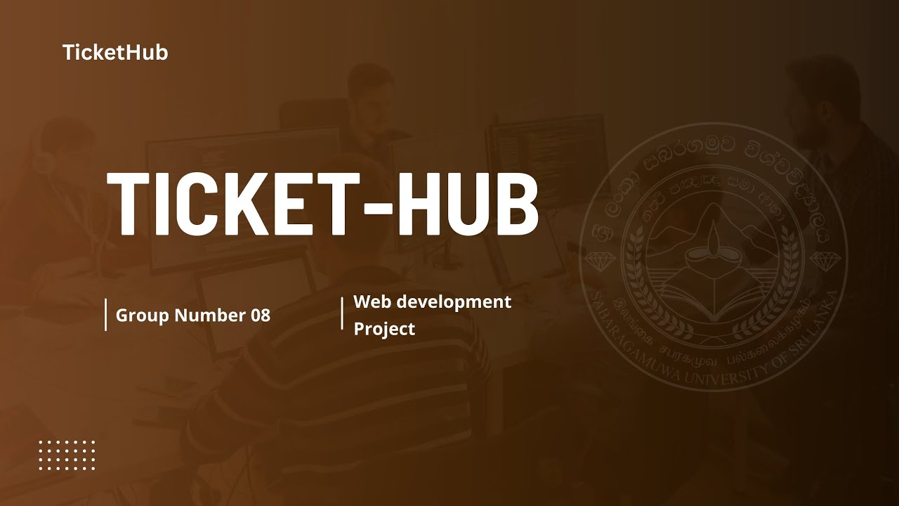 Ticket Hub : Book Tickets for Any Service