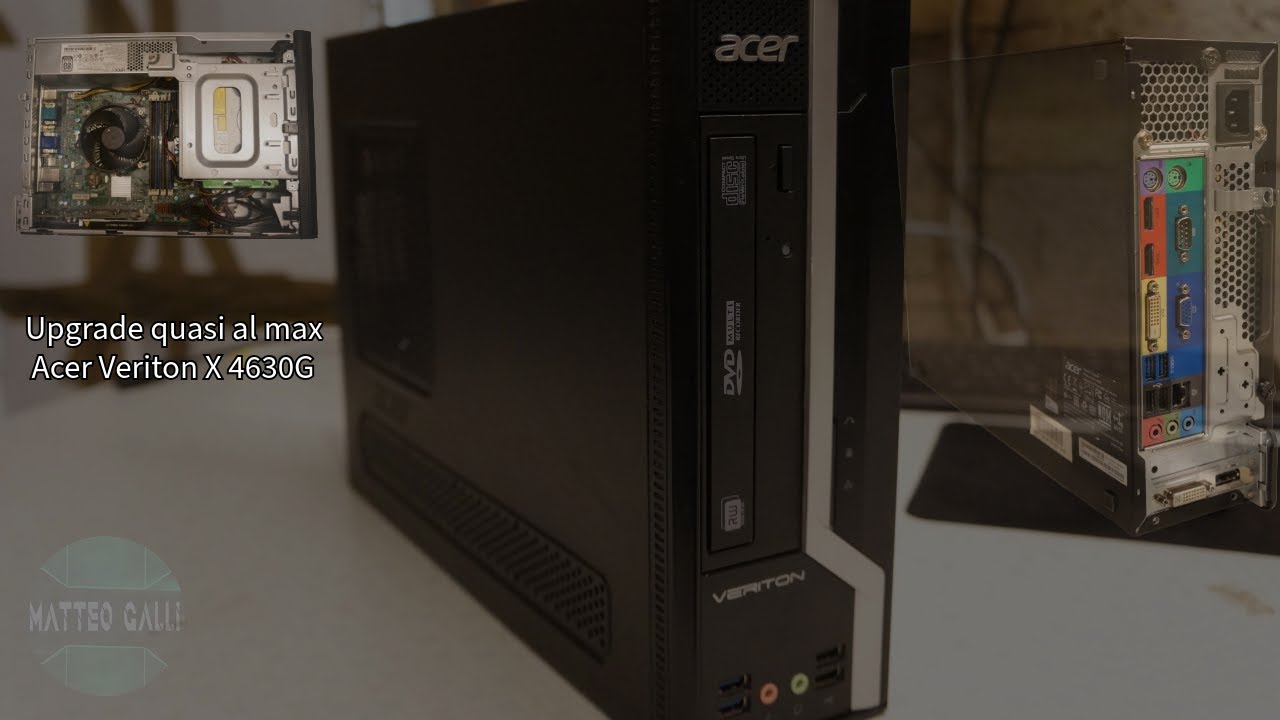 Ho deciso di rifare da 0 il pc delle live - Upgrade Quasi al max Acer Veriton X4630G