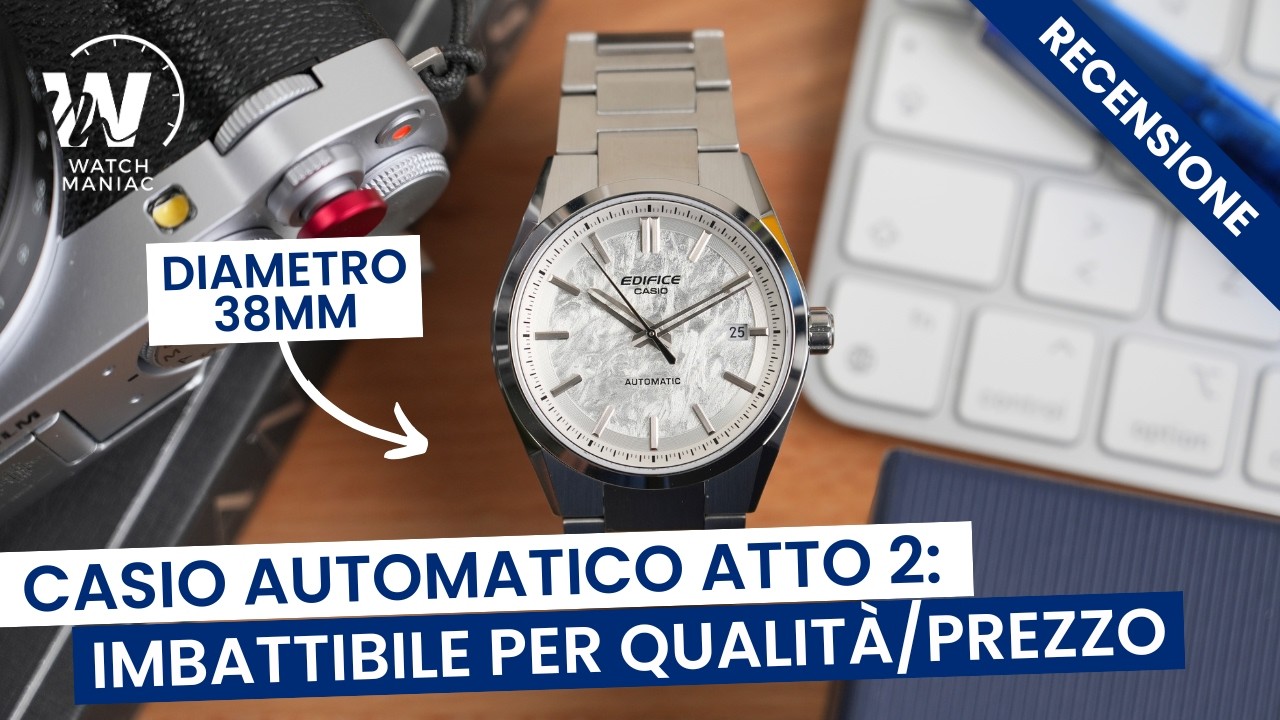 Casio Automatic EFK-110D: imbattibile nel rapporto qualit&agrave; prezzo!