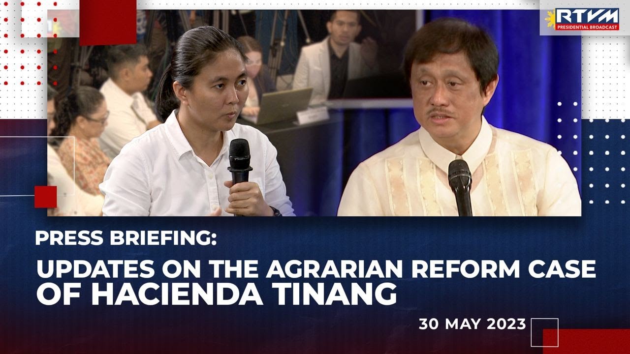 PCO Press Briefing with DAR 05/30/2023