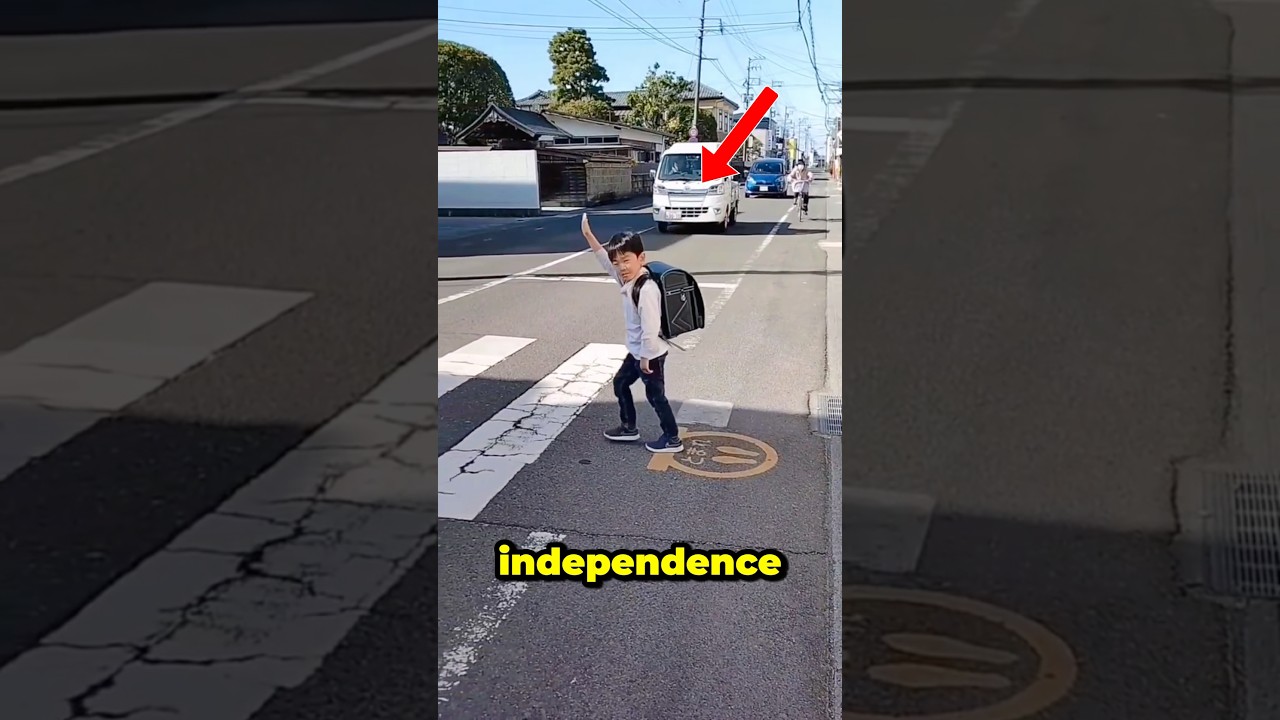 Why Japanese Kids Are Independent #japan #shorts