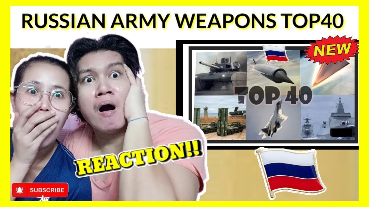 FILIPINO REACTION:Russian Army Weapons|Top40