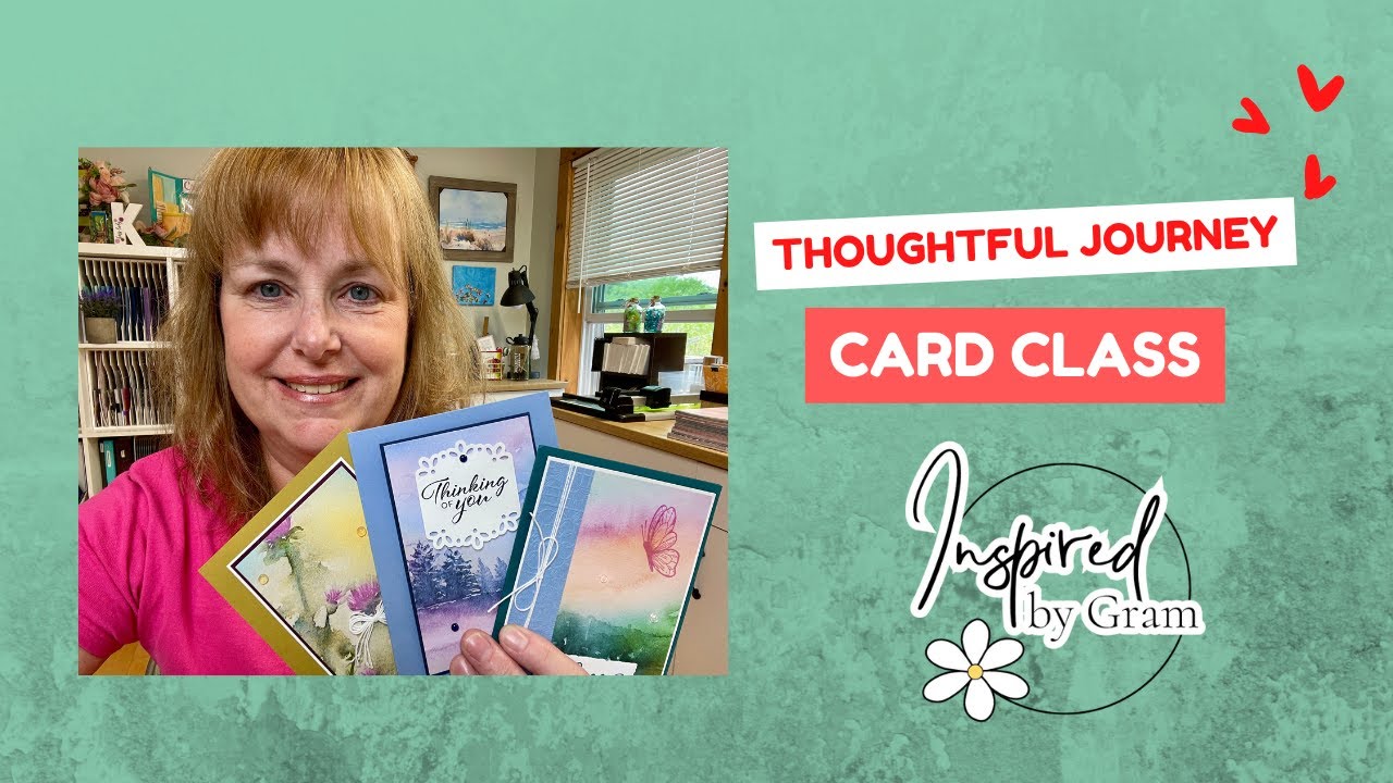 Three Simple Cards Using Thoughtful Journey and a Few Stamp Sets