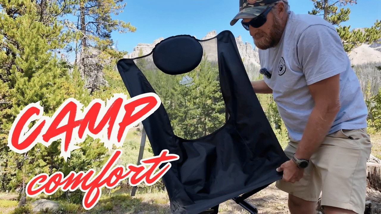 MTRVR Portable Camping Lounge Chair (Comfortable camping chair with easy setup!)
