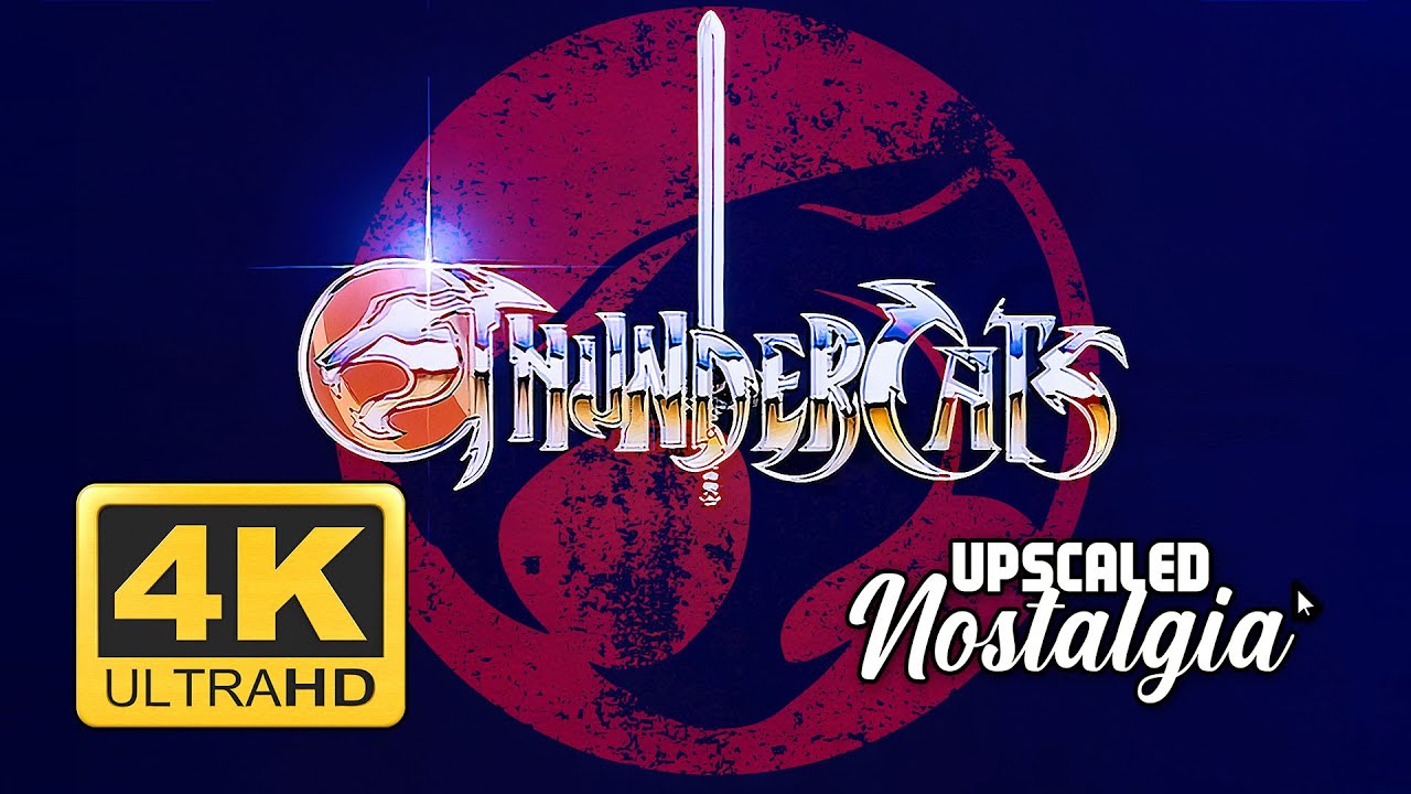 Thundercats (1985) Opening & Closing Themes | Remastered 4K 60fps Upscale