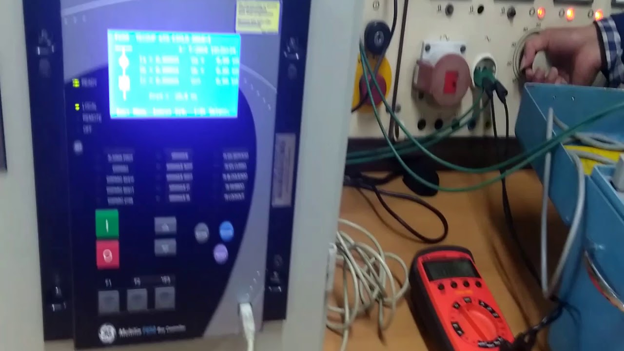 Configuracion y pruebas de fallas rele F650