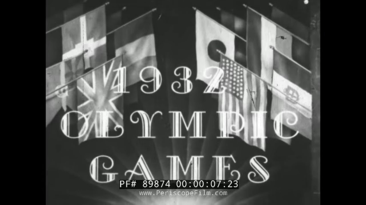LOS ANGELES 1932    X OLYMPIC GAMES  LOS ANGELES CALIFORNIA  89874