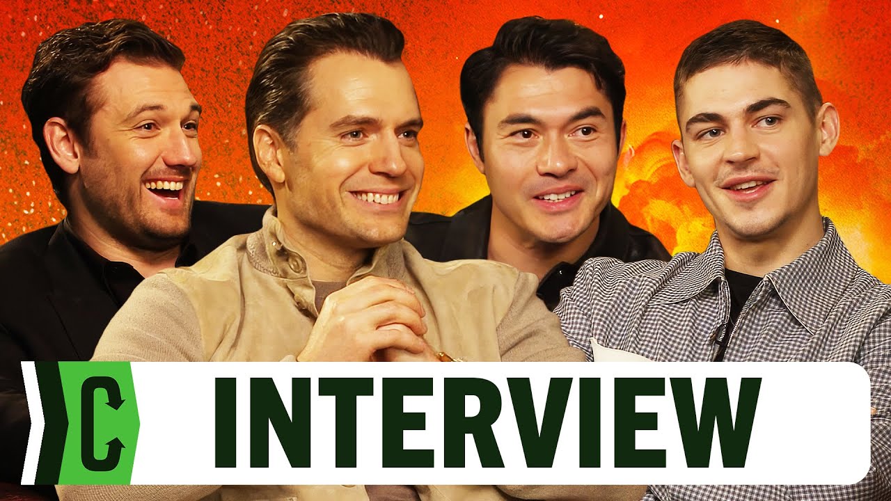 Henry Cavill, Henry Golding, Hero Fiennes Tiffin & Alex Pettyfer Ministry of Ungentlemanly Warfare